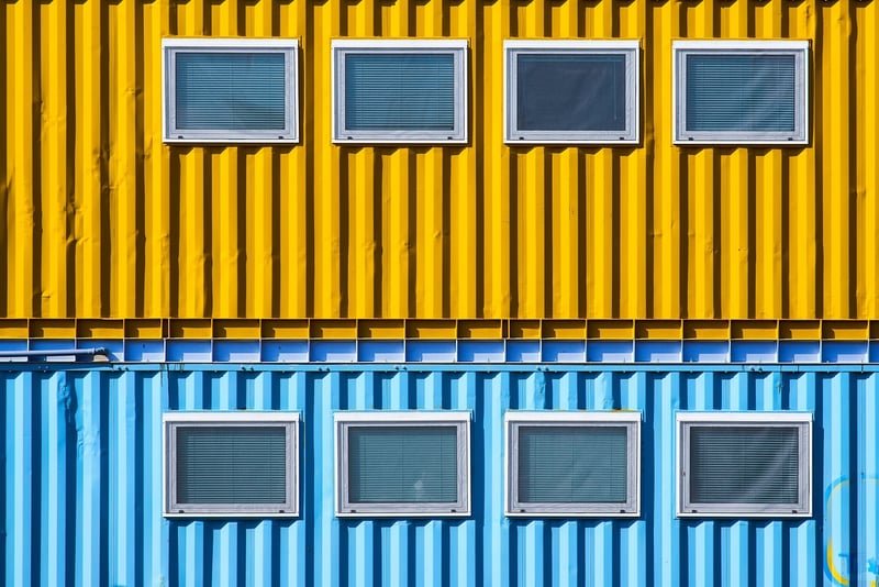 Upcycled containers